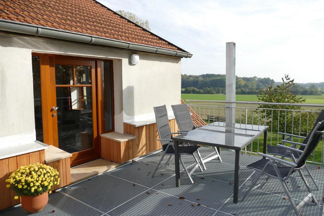 Borgholzhausen Ferienwohnung An Der Obstwiese מראה חיצוני תמונה