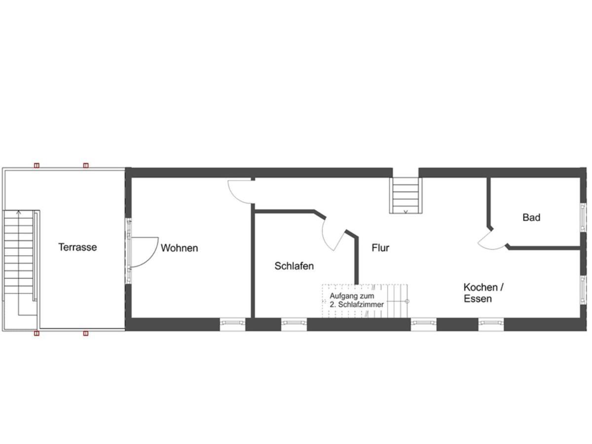 Borgholzhausen Ferienwohnung An Der Obstwiese מראה חיצוני תמונה